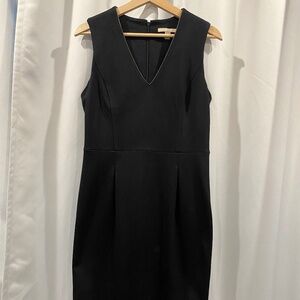 Banana Republic Black V-neck Dress